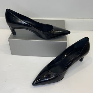New M. Gemi Patent Leather Crackle Heels EU 37.5 (7-7.5)